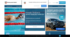 Desktop Screenshot of diviziapentrumedici.ro